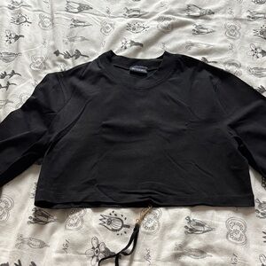 Jacquemus Elegant Black Crop Top
